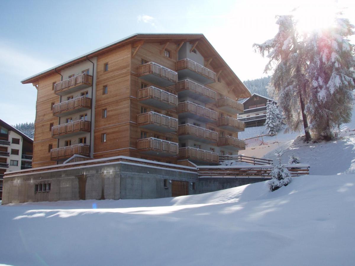 Pracondu Outdoor & Fun Appartement 2 Chambres Superieur Avec Balcon Nendaz Exteriör bild